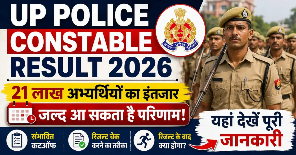 UP Police Constable Result 2026