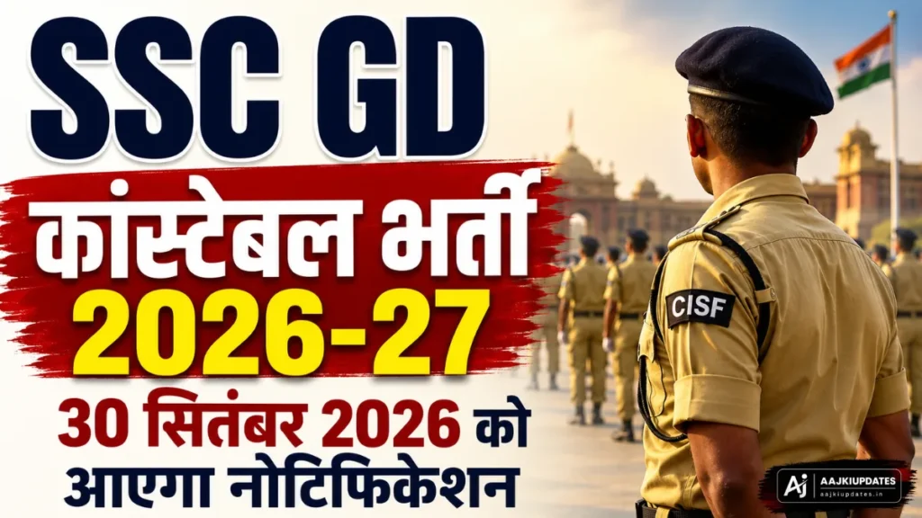 SSC GD Constable Bharti 2026-27