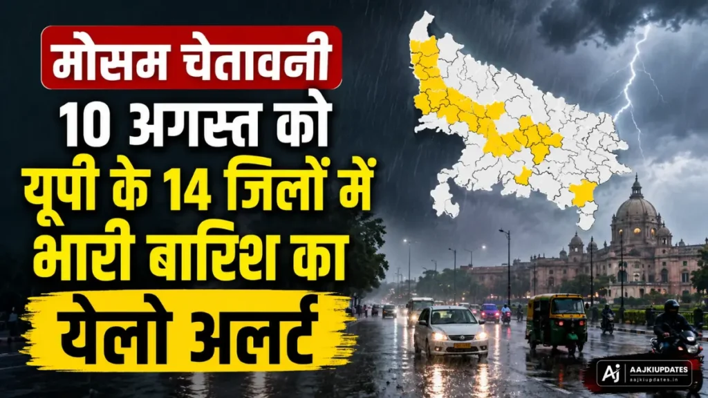 UP Weather Alert 10 August 2026
