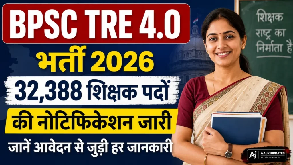 BPSC TRE 4.0 भर्ती 2026